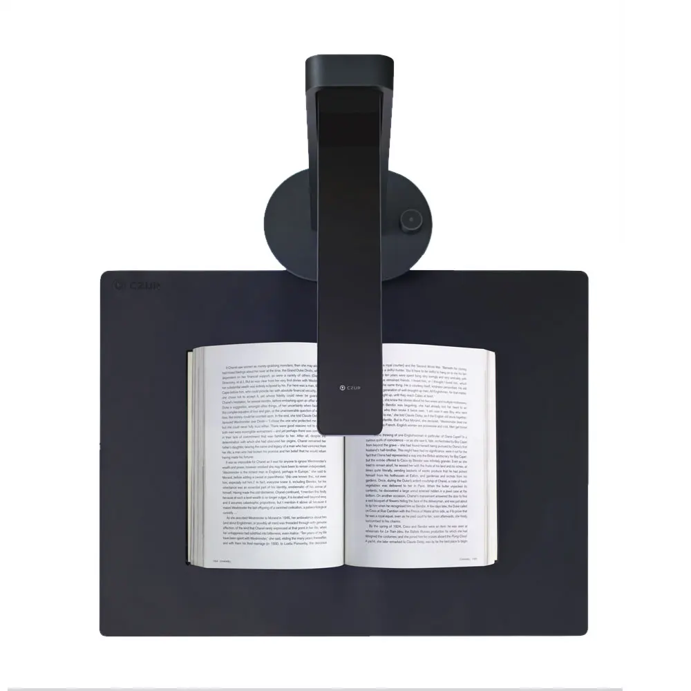 CZUR Aura Pro Portable Foldable 14MP Book Document Scanner Max A3 Size with Smart OCR Led Table Desk Lamp for Family Home Office