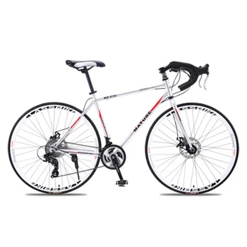 

700c aluminum alloy road bike 21 27and30speed road bicycle Two-disc sand road bike Ultra-light bicycle