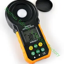 Высококачественный MS6612 200000 люксометр тест спектра Авто Диапазон Цифровой Люксметр