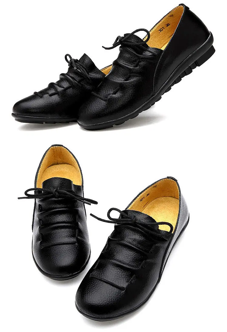 Кожаные женские кроссовки на плоской подошве; однотонные удобные кроссовки; женская обувь; коллекция года; повседневная обувь на шнуровке; женские лоферы; женские кроссовки