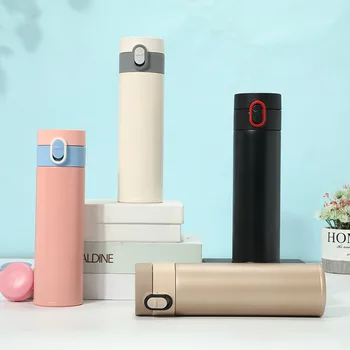 

MeyJig Stainless Steel Thermos Flask Vacuum Water Bottle Travel Thermos Bottle Gifts Thermocup 500ML