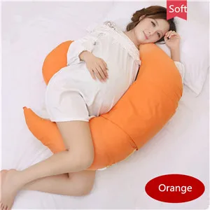Orange Puredown C Shaped беременность контурный чехол на молнии материнская подушка для тела(FY22 - Цвет: Orange