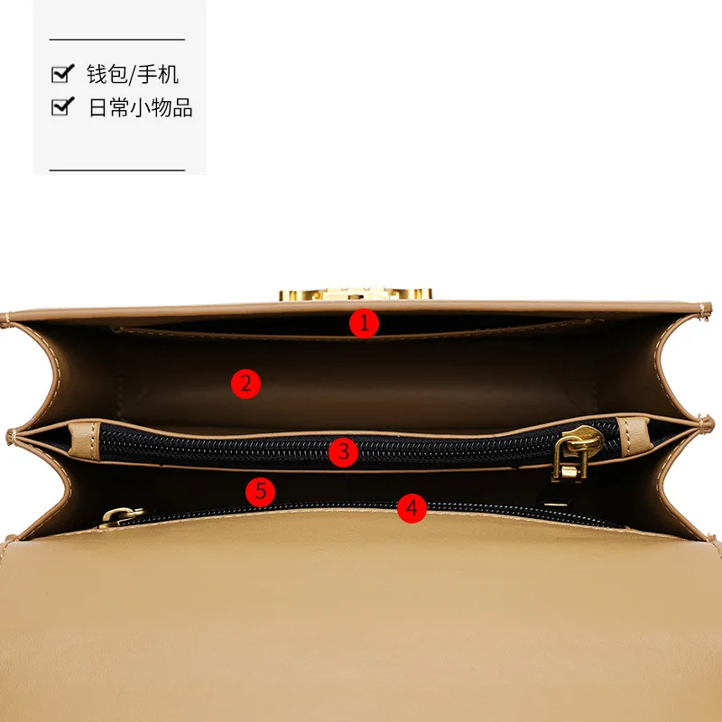 

Small CK Bag Women's 2019 New Style Mini Bag with Chain Korean-style Fashion Small Square Bag Shoulder WOMEN'S Bag Fashion 0401