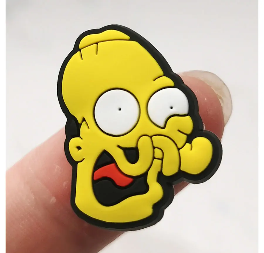 1Pcs Shoe Charms Classic Animated Characters Sandals Accessories Garden Shoe Buckle Decorations For croc jibz Kids Party Gift