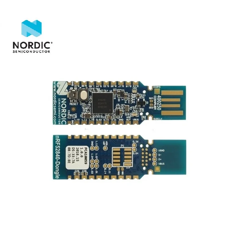 NRF52840-DONGLE Entw.Kits Bluetooth 5 BLE GPIO,UART,USB NRF52840 USB A NORDIC 