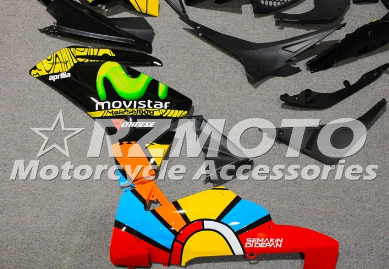 Injection Mold New ABS Fairings kit Fit for Aprilia RSV4 1000 2009- 09 10 11 12 13 14 Custom Free yellow black