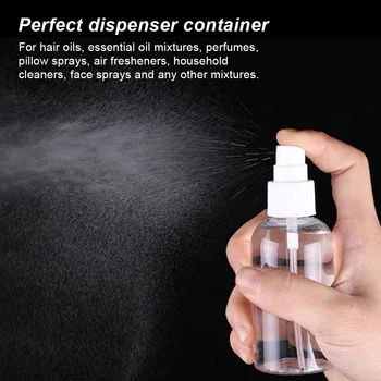 

Fine Mist Spray Bottles Empty Spray Bottles Refillable Container Atomizer for Hair Spritzer Travel Bottle Spray Set Leak Proof