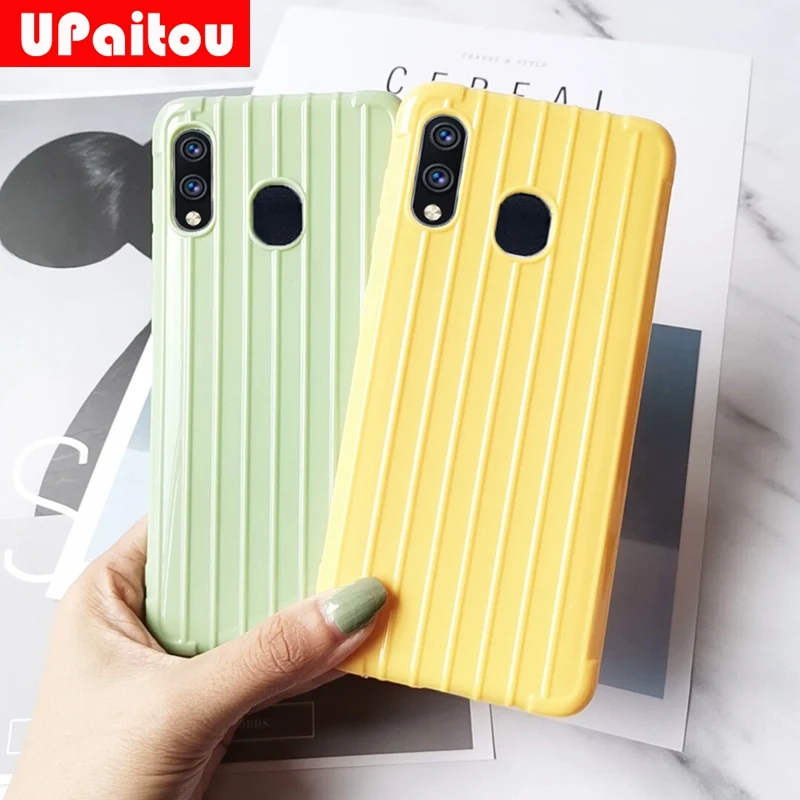 

UPaitou Soft Silicone Case for Samsung Galaxy A10 A20 A30 A50 A60 A70 A20E A202F A10E A2 Core Trunk Case Ultra Thin TPU Case