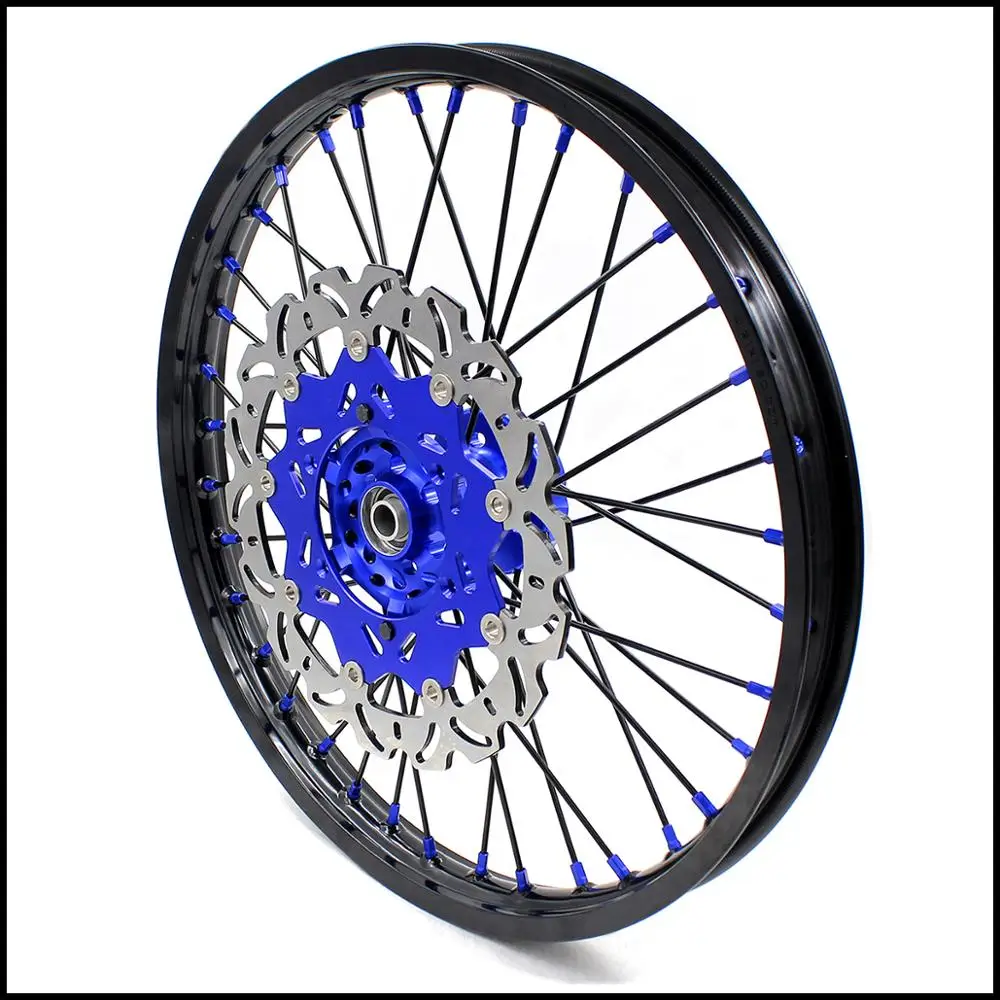Полный комплект колес для мотоцикла KKE 21/18 SUZUKI DRZ400SM 2005 2020 синяя соска диск 310 мм