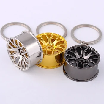 

1PC New Fashion Car Keychain Wheel Tire Styling Creative Car Key Ring