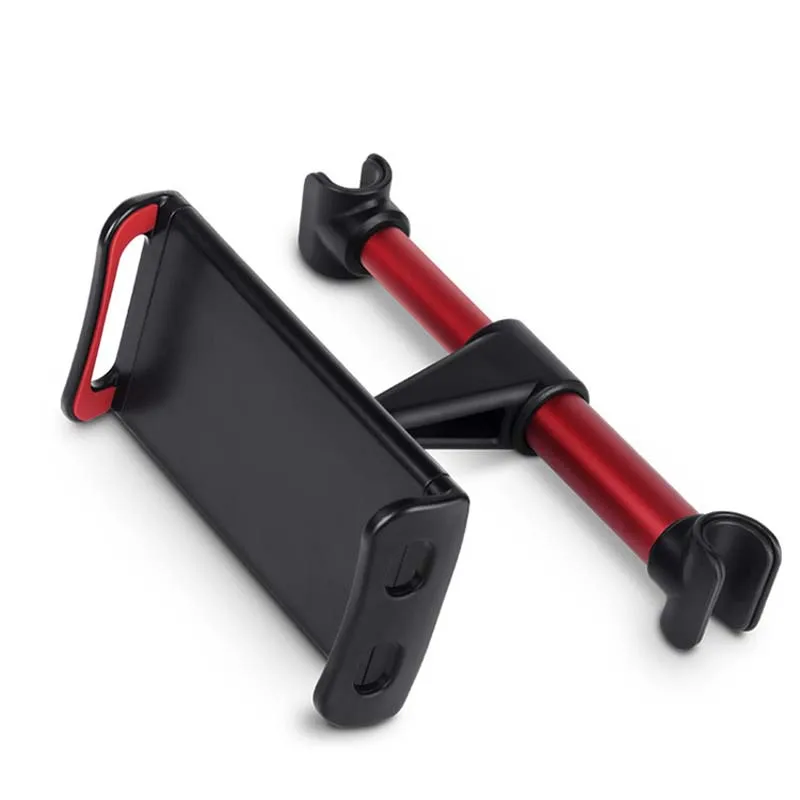 Universal 4-11'' Onboard Tablet Car Holder For iPad 2 3 4 Mini Air 1 2 3 4 Pro Back Seat Holder Stand Tablet Accessories in Car - Цвет: Красный