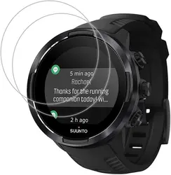 2/4PCS Screen Protector Film Guard For Suunto 7 /Suunto 9 Smartwatch Tempered Glass Cover 9H Anti-scratch Clear Protective New