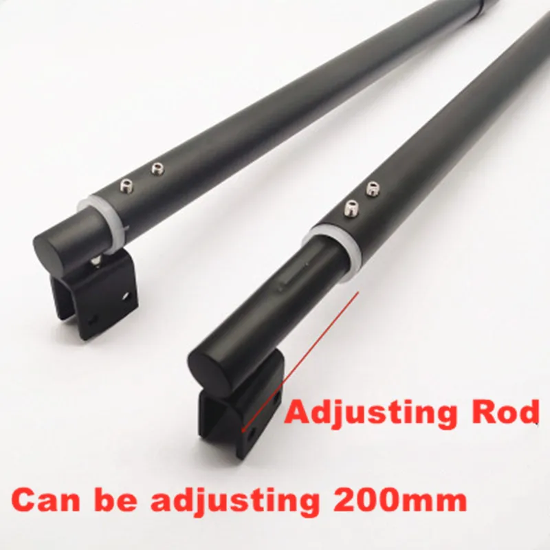 1PC Stainless steel 304 Shower Glass door fixed rod/clip Bathroom glass support bar