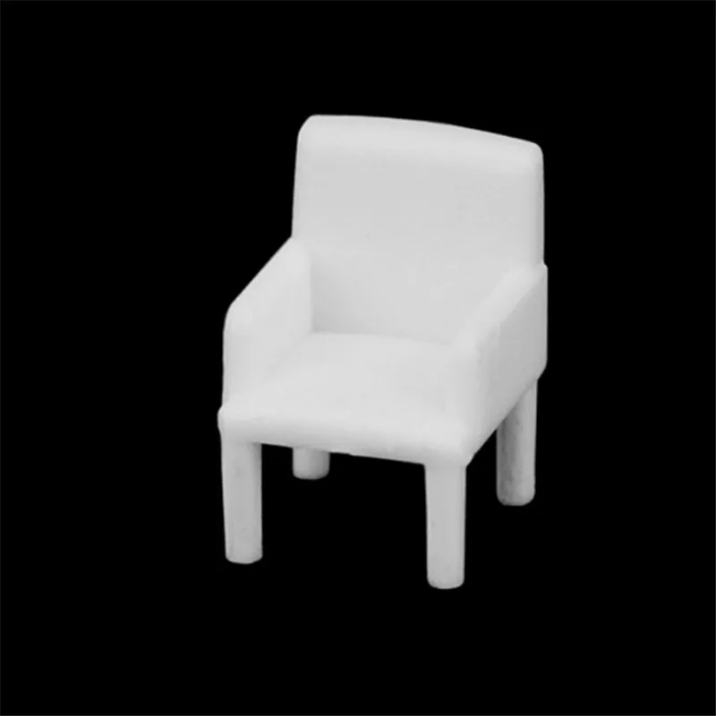 100 шт./лот 1/50 масштабный архитектурный модельный стул для дизайна строительной мебели - Цвет: 45134