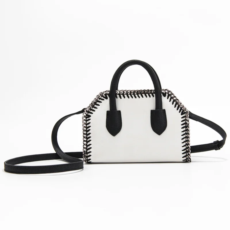 Handbags For Women Latest Fashion Crossbody Bags Luxury Handbag Women Bag Litchi Tote Message Bag Autumn Winter Casual Bag - Цвет: white