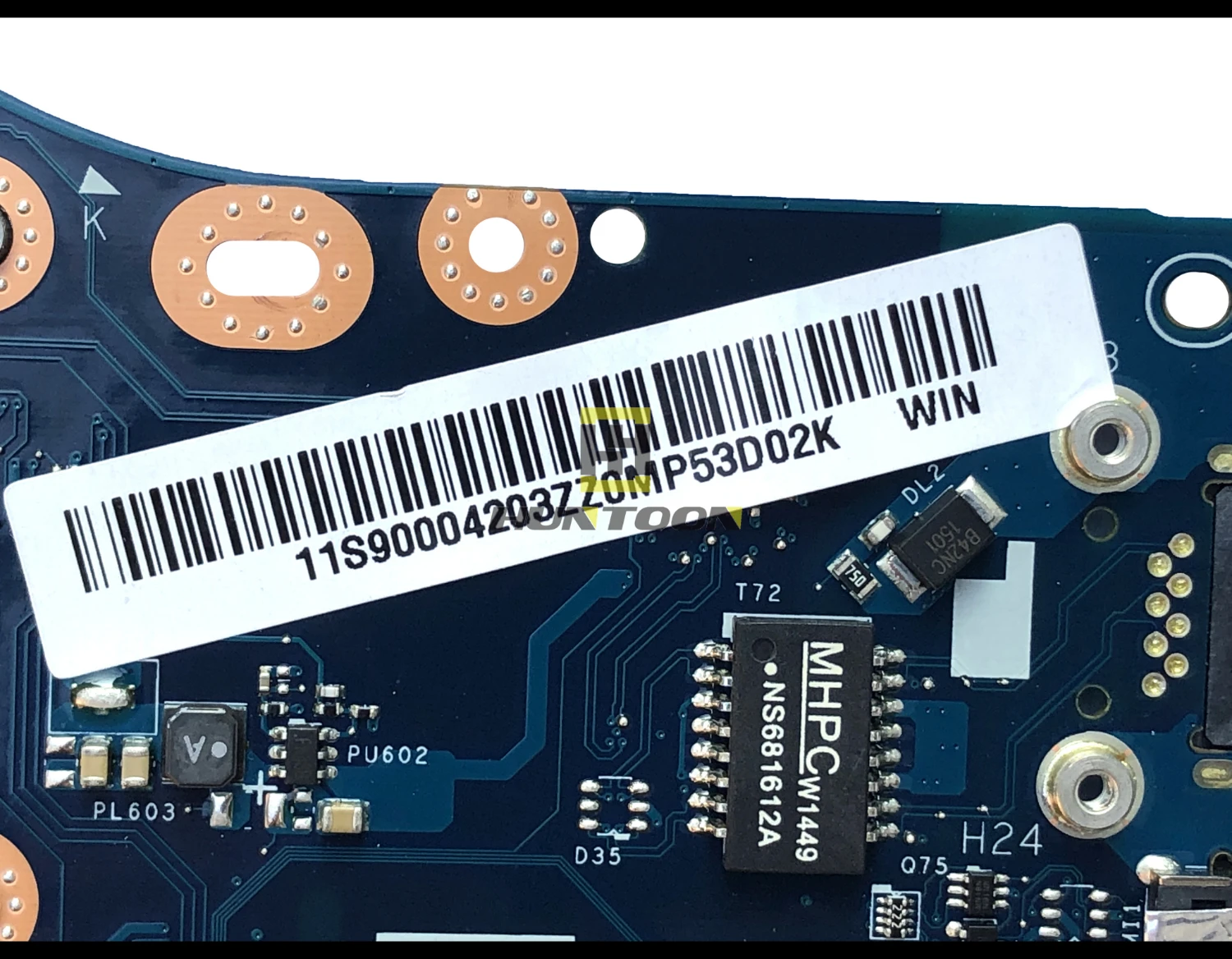 Высокое качество ZIUS6/S7 LA-A321P для lenovo Ideapad S310 материнская плата для ноутбуков FRU: 90004203 SR1EK I3-4005U DDR3L полностью протестирована