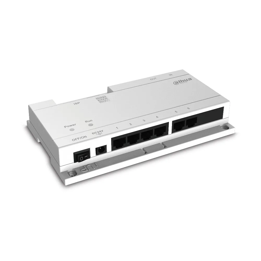 Аксессуары для видео-интеркомов Dahua VTNS1060A Dahua протокол сетевой выключатель питания для ip-системы подключение Макс 6 внутренних мониторов