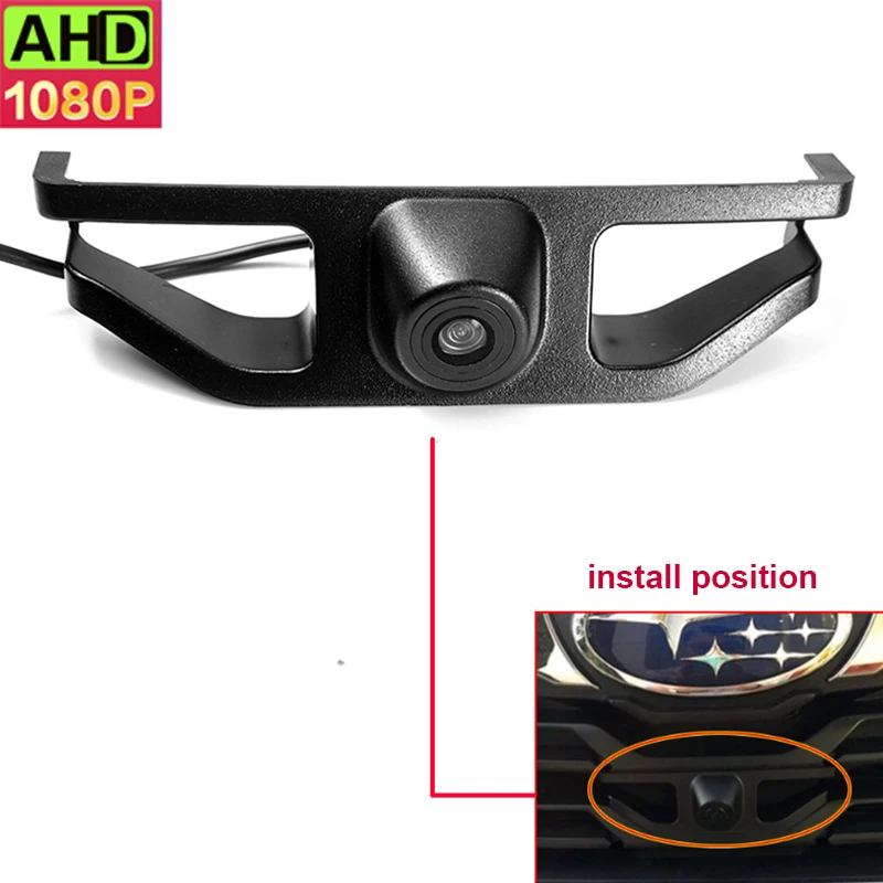 1920*1080p Ahd Night Vision Car Front View Grille Camera For New Subaru