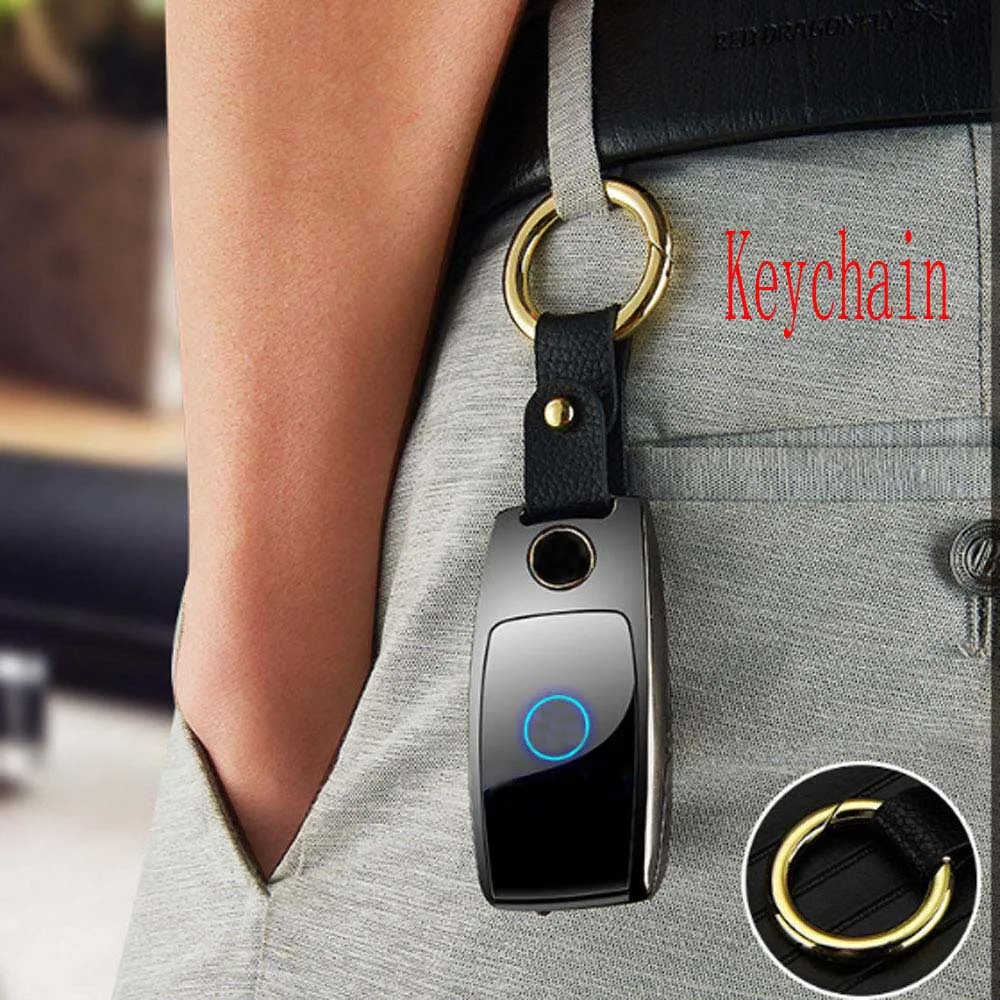 USB Зажигалка освещение светодиодный экран Ключ Пряжка