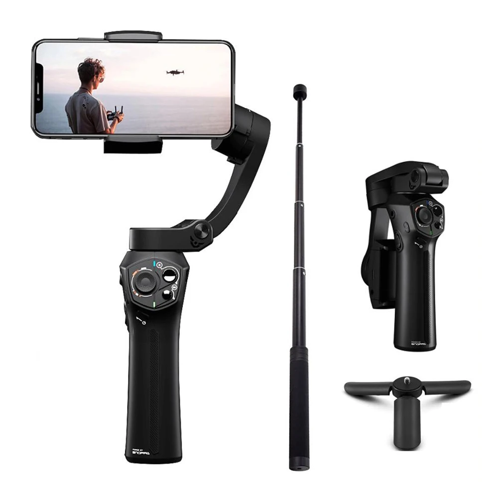  Snoppa Atom Foldable Pocket-Sized 3-Axis Handheld Gimbal Smartphone Stabilizer for Smartphone Andro