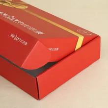 Пользовательские печатные продукты упаковка Tuck верхняя цветная рифленая коробка- DH11278