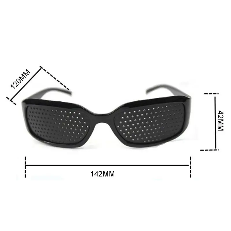 Vision Care Exercise Eye Eyesight Pin Hole Eye Training Pinhole Glasses Improve Glasses Eyeglasses Eyewear Anti-fatigue Outdoor