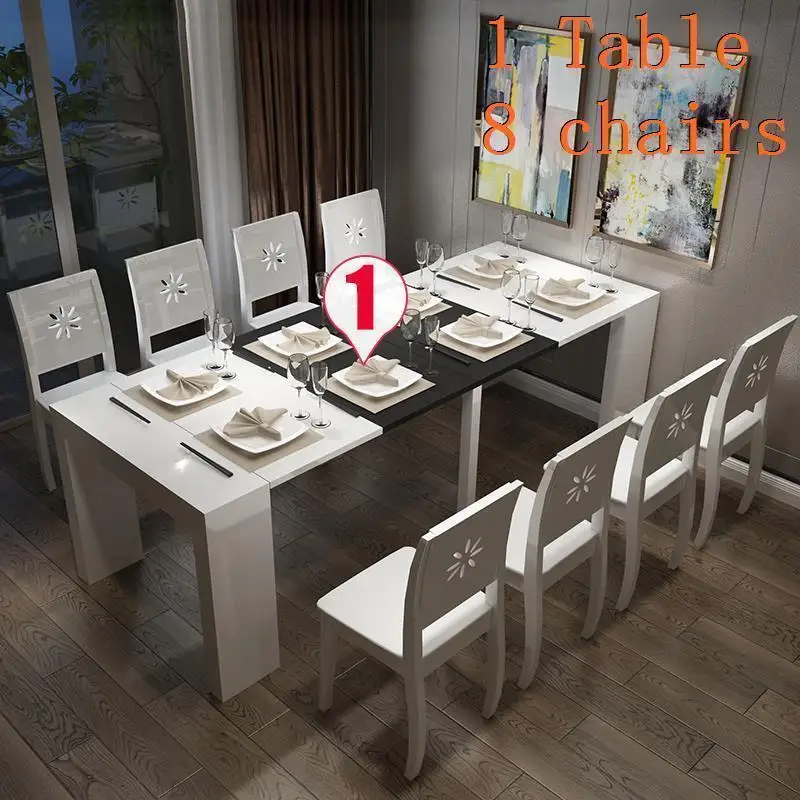 Number 6 Mueble Comedor A Langer Redonda Tavolo Da Pranzo Eet Tafel Piknik Masa Sandalye деревянный обеденный стол - Цвет: Number 6