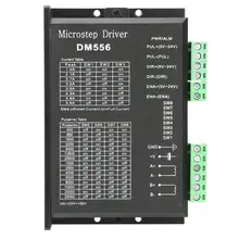 Stepper Motor Driver DM556 Step Motor Driver Controller for 42/57 Stepper Motors CNC Router Milling original ma860h nema23 nema34 stepper motor driver peak current 2 4a 7 2a 18 80v for cnc router engraving milling machine