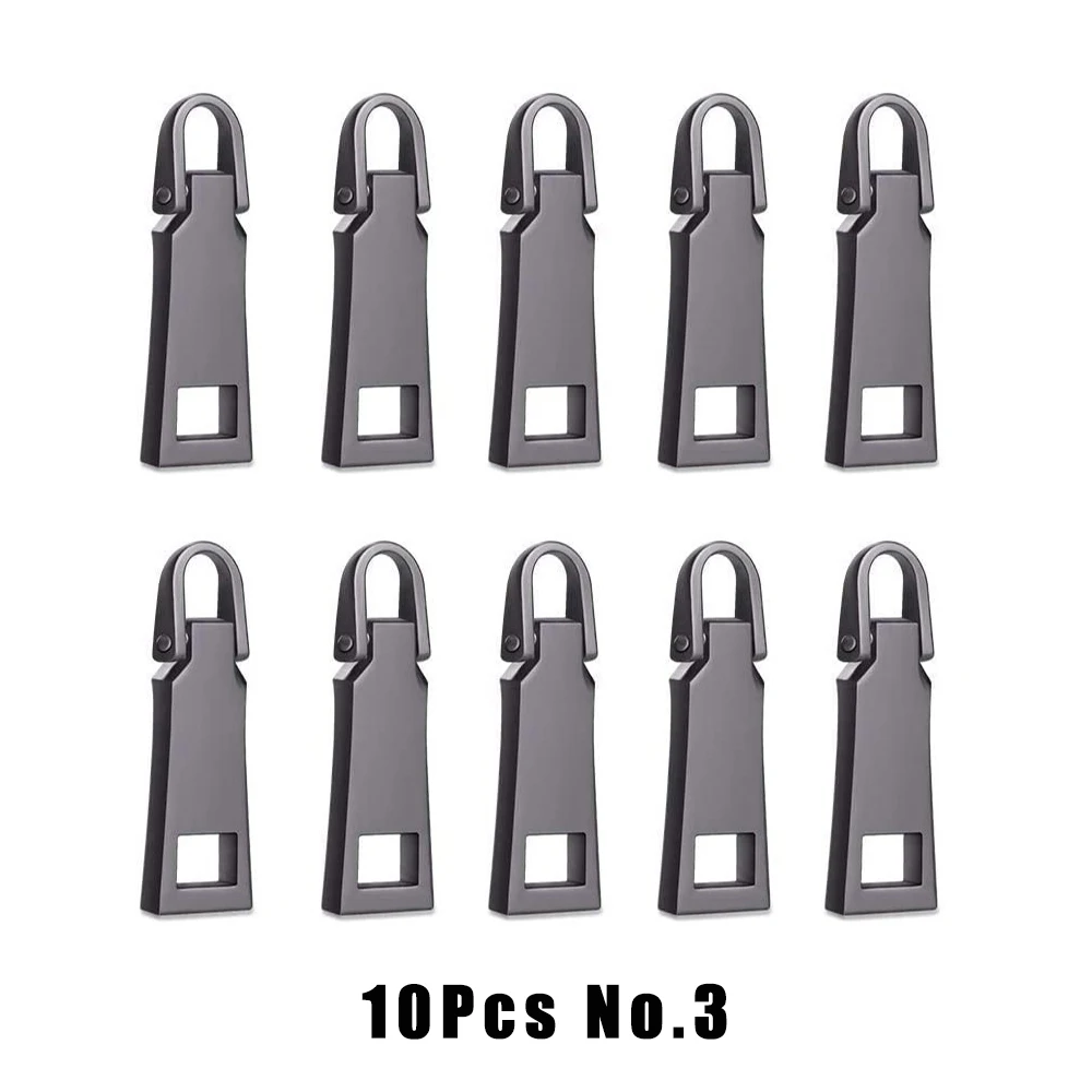 Kit De Remplacement De Tirette De Fermeture éclair Argentée