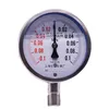 304 stainless steel vacuum pressure gauge positive and negative ynbf100-0.1-0.1mpa Corrosion and high temperature resistance ► Photo 1/4