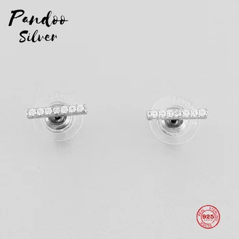 

Fashion Charm Sterling Silver Original 1:1 Engraving, Simple And Exquisite Versatile Round Earrings Women's Luxury Jewelry Gifts