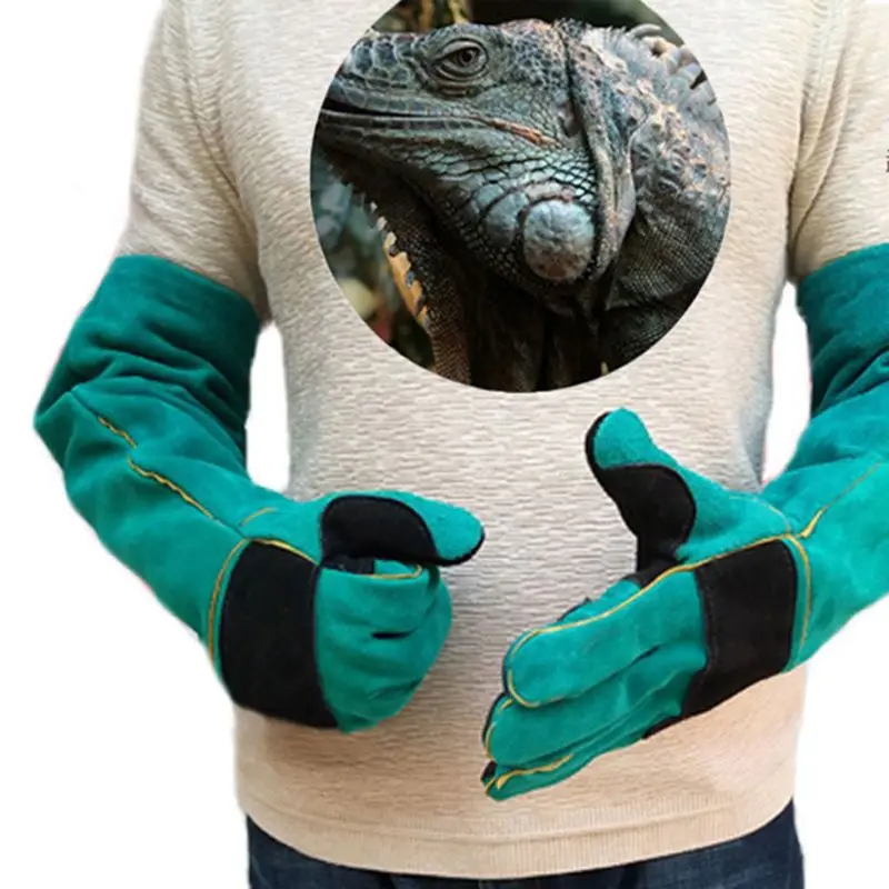 Обработка перчатки-устойчивый к царапинам/укусам защитные перчатки, для собаки кошки птицы змеи T8WE