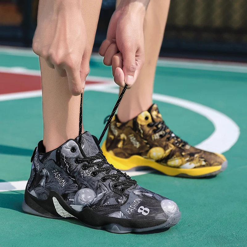 Баскетбольные кроссовки Mvp для мальчиков Jordan, мужские амортизирующие дышащие баскетбольные ботинки, светильник, уличные мужские кроссовки, спортивная мужская обувь