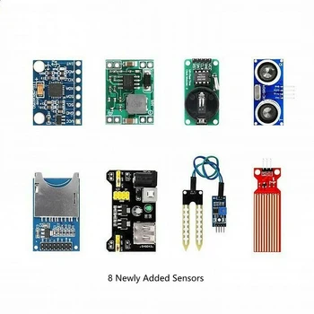 

45in1 Sensor Modules Tutorials Accessory For Arduino Raspberry Pi Robot Kids DIY