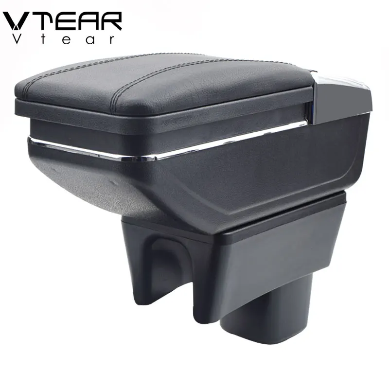 

Vtear For Suzuki Swift Sport Armrest Interior Center Console Storage Box Arm Rest Car-styling Decoration Accessories Organizer