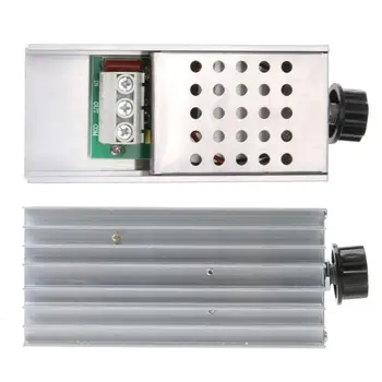 

Dimmer 220V 10V 10000 W High Power SCR BTA10 Electronic Voltage Regulator Adjust Motor Speed Control Dimmer Thermostat