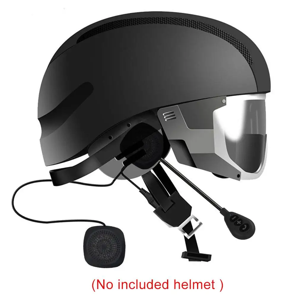 Мотоцикл MH05 Handsfree Вызов шлем Bluetooth 5,0 домофон шумоподавление гарнитура с микрофоном