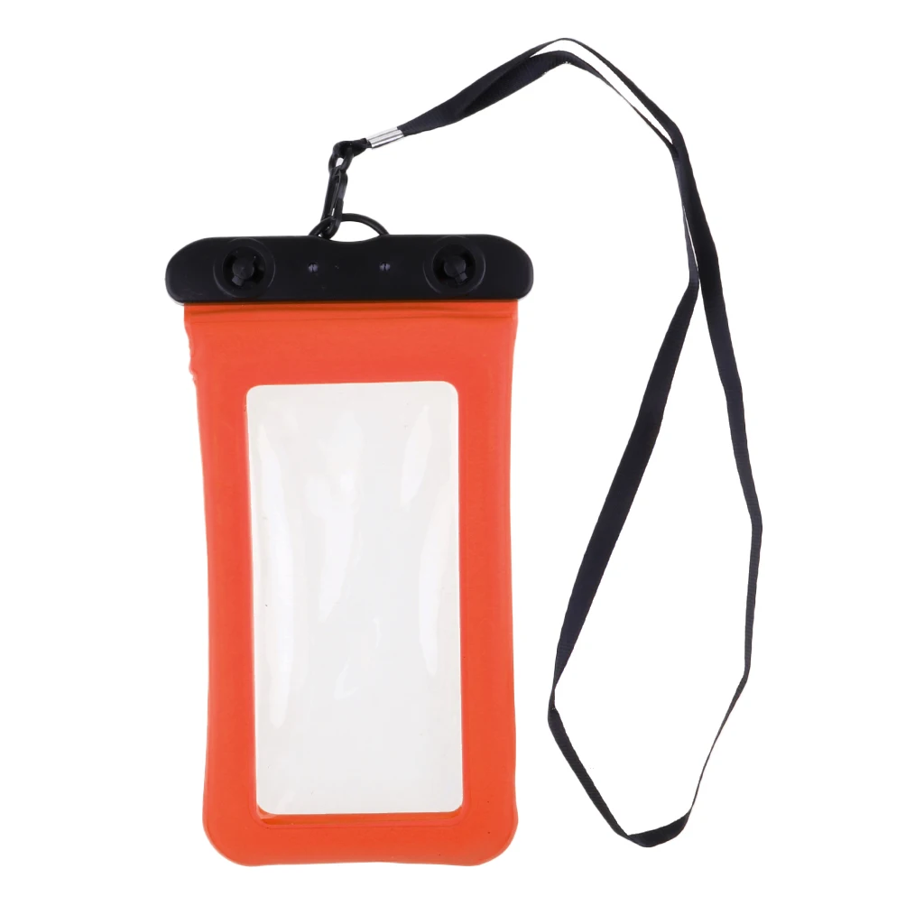 Universal Waterproof Air Bag Floating Phone Case Dry Pouch Bag With Lanyard