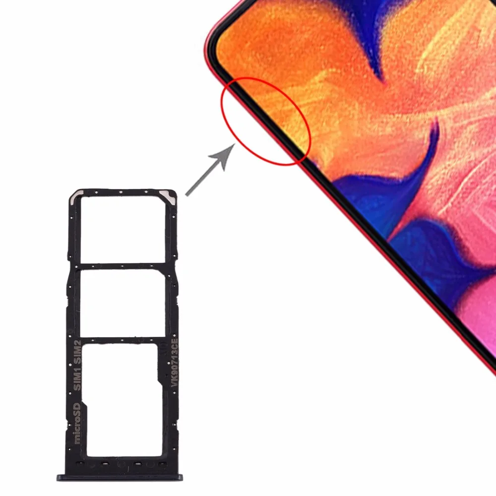 Лоток для sim-карт+ лоток для карт памяти Micro SD для Galaxy A10