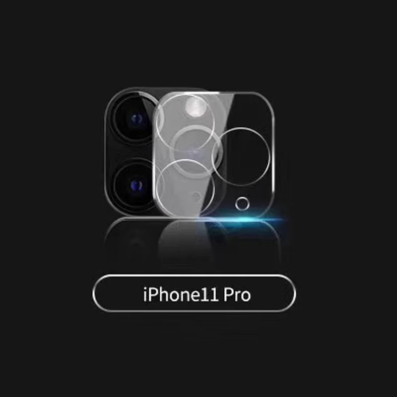 For iPhone 11 Pro XSDTS 3D 100C большая дуга полное покрытие Задняя камера Объектив Закаленное стекло для iPhone 11 Pro Max 100C дуговой защитник пленки - Цвет: For iPhone 11 Pro