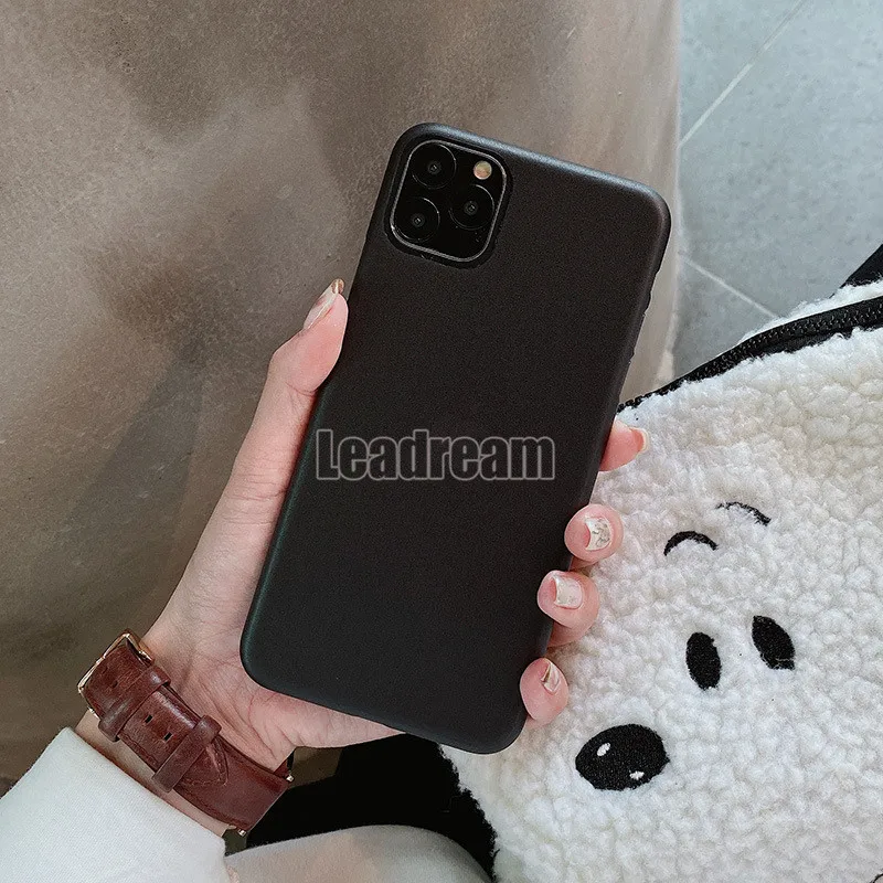 100 шт для iPhone 11 Pro Max ультра-тонкий 0,3 мм матовый мягкий чехол для iPhone 11 Pro