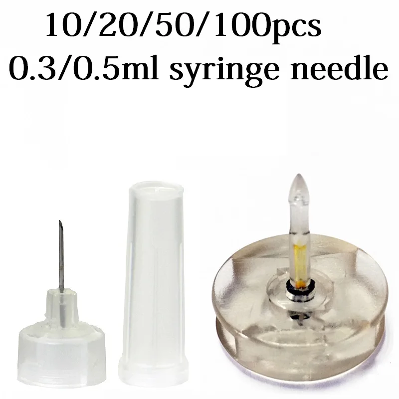 

0.3ml & 0.5ml Disposable sterile Syringe Needle connecting with ampoule for Hyaluronic pen Non Invasive Hyaluron draw liquid