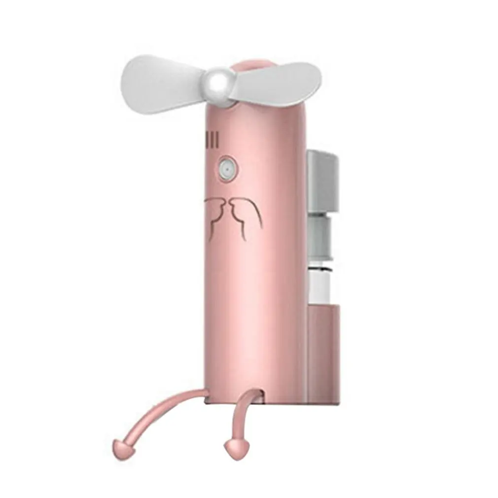 

Ankle Spray Fan Mobile Phone Bracket Spray Small Fan Student Summer Cool Electric Fan Mini Fan Small Fan
