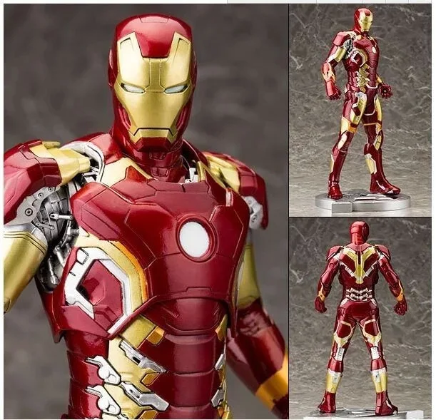 

CapitaMall Anime Avengers 2 Ultron MK43 Iron Man Luminescent Garage Kit Model