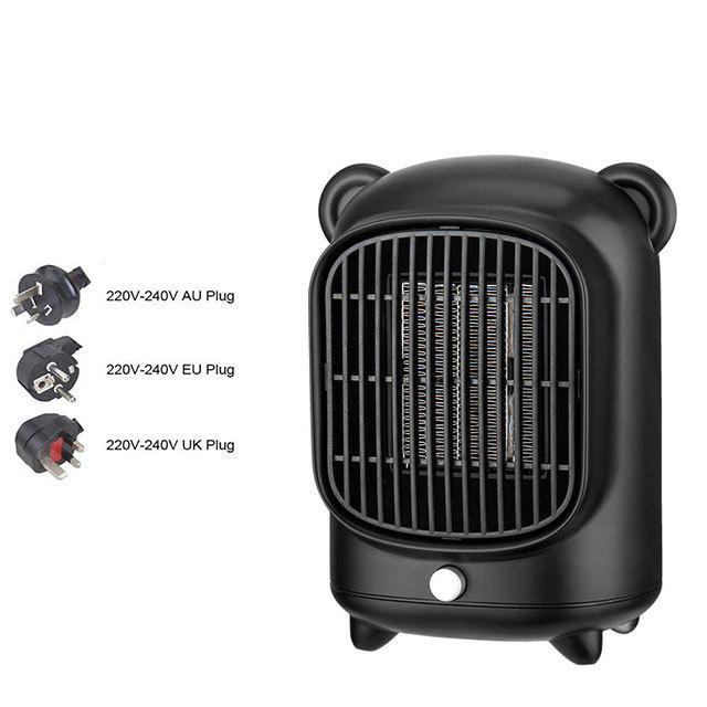 Desktop Portable Electric Heater 500W Mini Silent Heater Energy-saving & Power-saving Home Bedroom