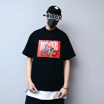 

Mens Tshirts Basketball Printed Tee with Anime Prints Oversized T Shirt Streetwear for Men Loose-Fit Men Clothing Funny Tshirt