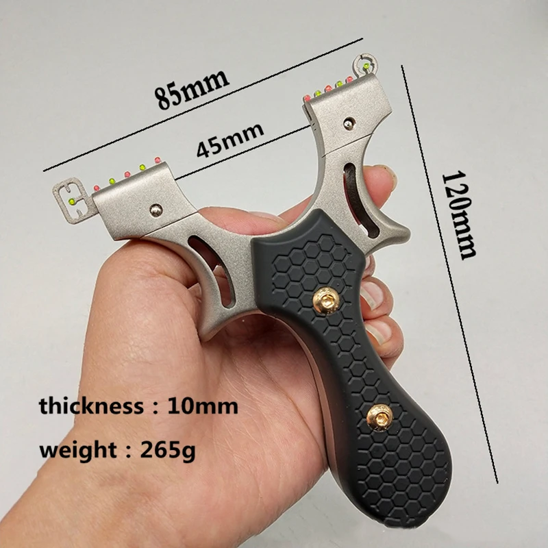 Рогатка черная очень удобная для охоты на открытом воздухе большая мощная