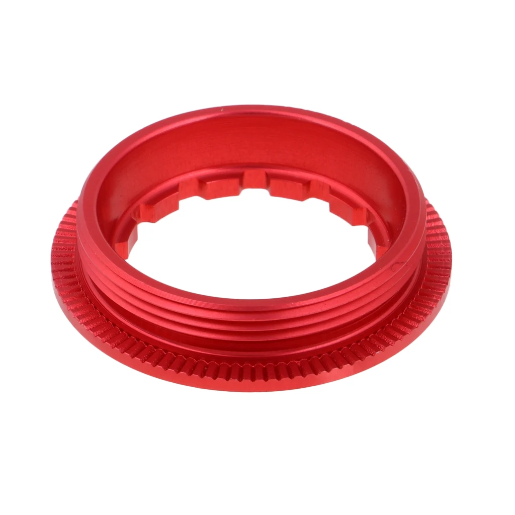 Cubierta de Cassette de bicicleta ultraligera, tapa de anillo de bloqueo, piñón de piñón fijo para bicicleta de montaña y carretera, accesorios plegables para bicicleta