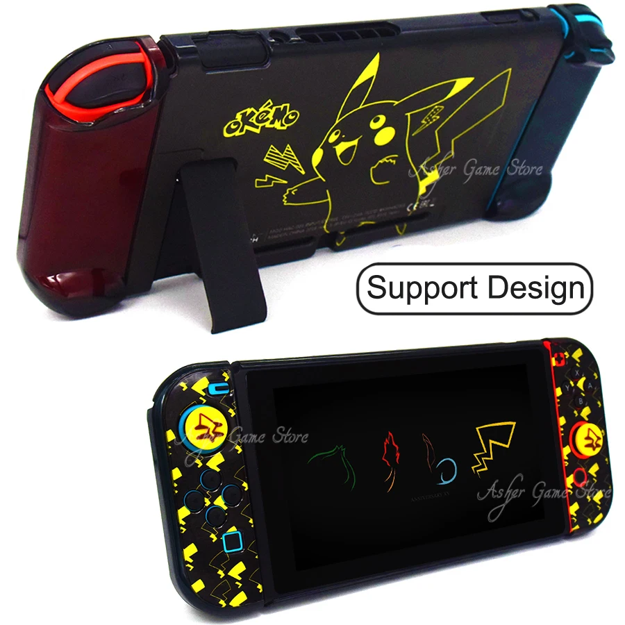 Чехол для Nintendo Switch цветной защитный чехол водонепроницаемый жесткий корпус
