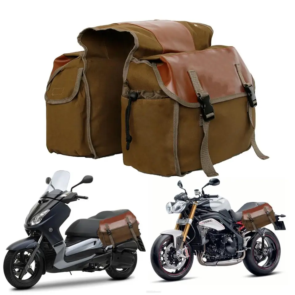 canvas panniers